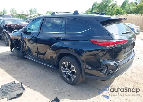 2020 Toyota Highlander Xle from USA, damaged, VIN 5TDGZRBH0LS037336